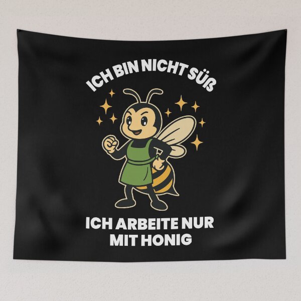 Item preview, Bees Beekeeper I'm Not Sweet Honey Saying designed and sold by LuminOrb.