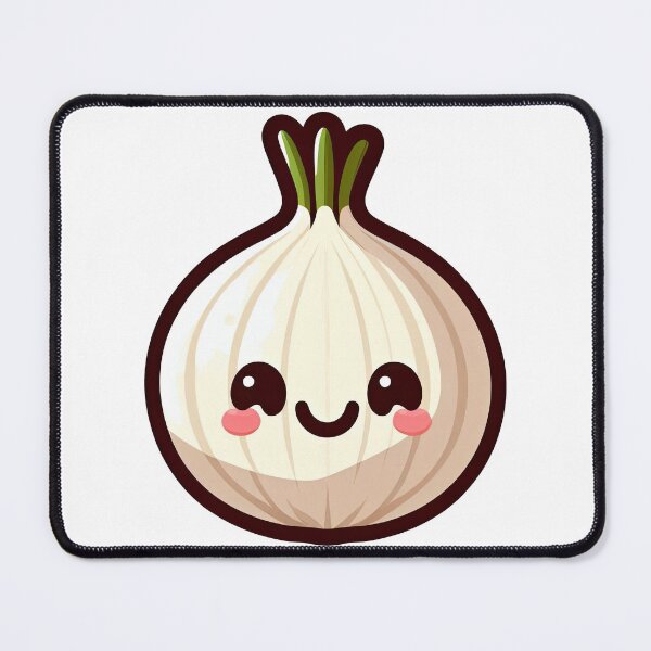 Item preview, Cute Kawaii Onion Cartoon Vegetable Character designed and sold by ArtfulWeave.