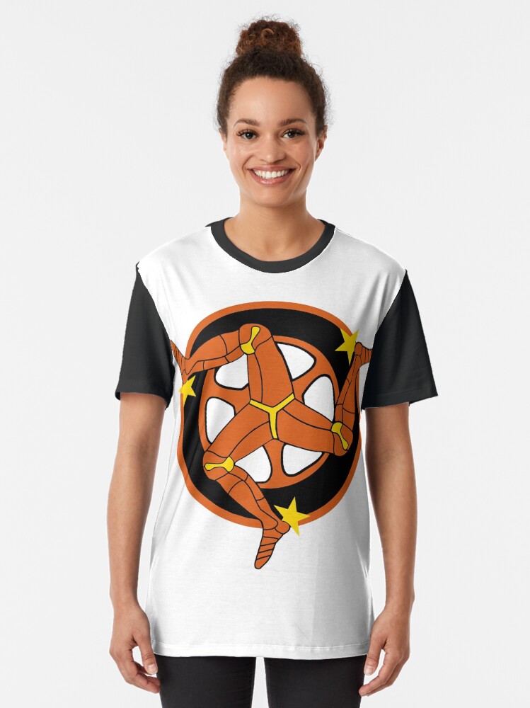 Alternate view of The Manx Triskelion 2 Graphic T-Shirt