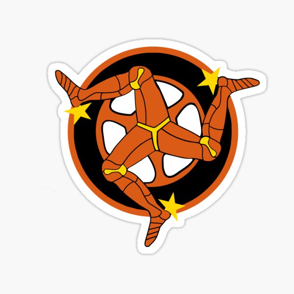 2 Wheels Turning Racer Sticker