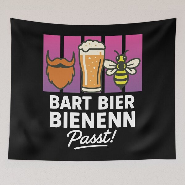 Item preview, Bees Beekeeper Beard Beer Bees Fits designed and sold by LuminOrb.