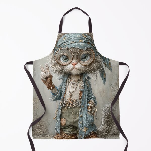 Item preview, Cool Hippy Cat designed and sold by thewandswant.
