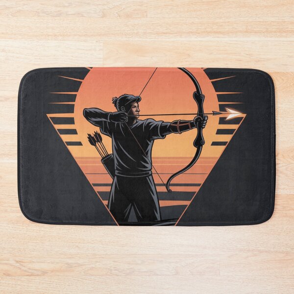 Item preview, Intent Focused Archer Sunset designed and sold by ShadowAndSlate.