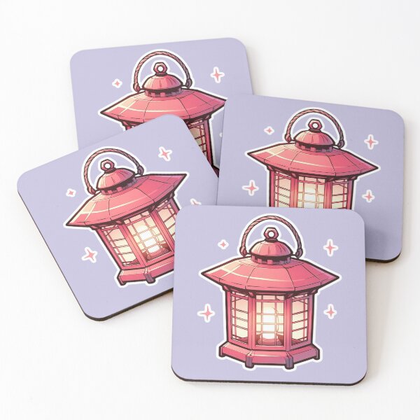 Item preview, Pink Anime Lantern – Kawaii Manga Style | Japanese Festival Light designed and sold by Sugar Wisdom .