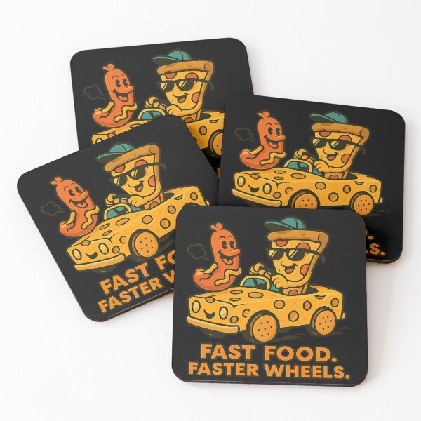 Item preview, Fast Food, Faster Wheels designed and sold by M-ormin.