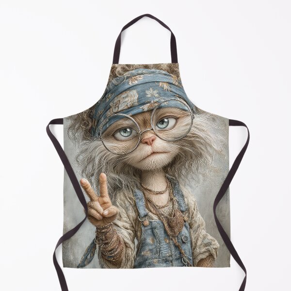 Item preview, Cool Hippy Cat designed and sold by thewandswant.