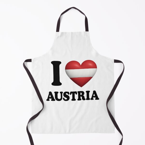 Item preview, I Love Austria Heart Flag Design designed and sold by Eurotrucker Adventures.