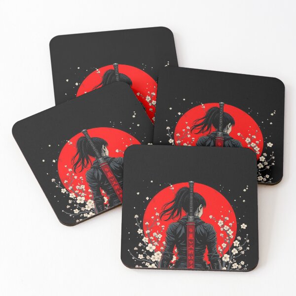 Item preview, Warrior woman - Modern samurai - Ronin designed and sold by Danh Style.