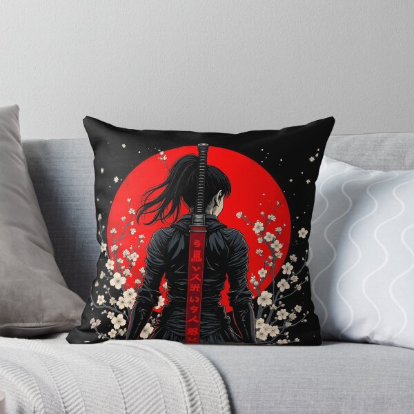 Item preview, Warrior woman - Modern samurai - Ronin designed and sold by Danh Style.