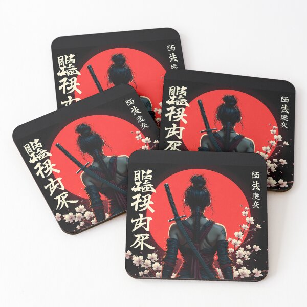 Item preview, Warrior woman - Modern samurai - Ronin designed and sold by Danh Style.