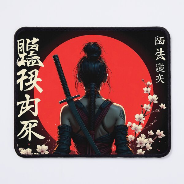 Item preview, Warrior woman - Modern samurai - Ronin designed and sold by Danh Style.