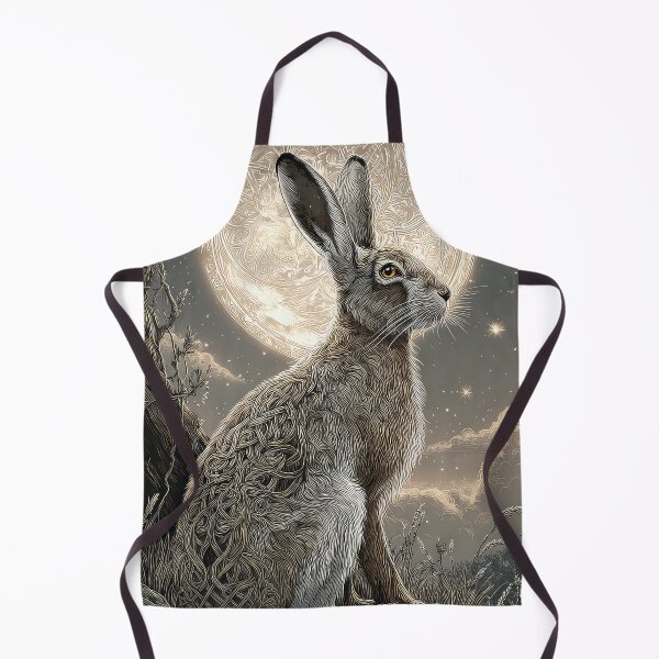 Item preview, Celtic Hare Celtic Moon designed and sold by thewandswant.
