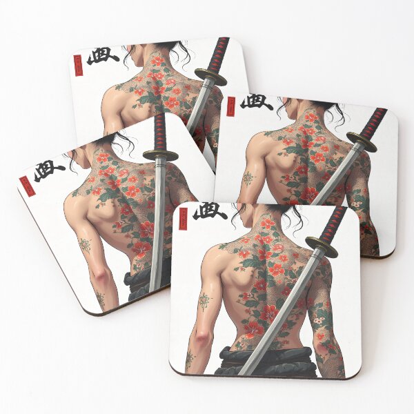 Item preview, Warrior woman - Modern samurai - Ronin designed and sold by Danh Style.