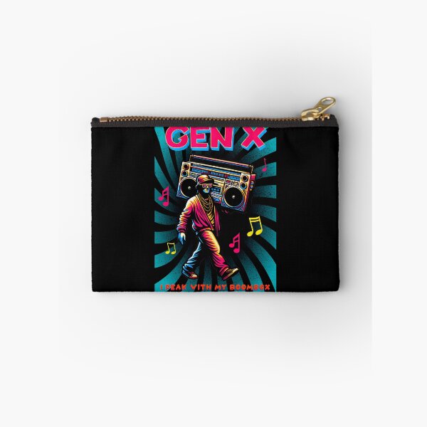 Item preview, Gen X Hip Hop Boombox Retro Spiral Design designed and sold by ojdart.