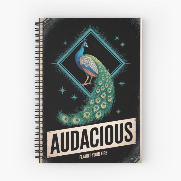 Item preview, Audacious Flaunt Your Fire Peacock designed and sold by ShadowAndSlate.