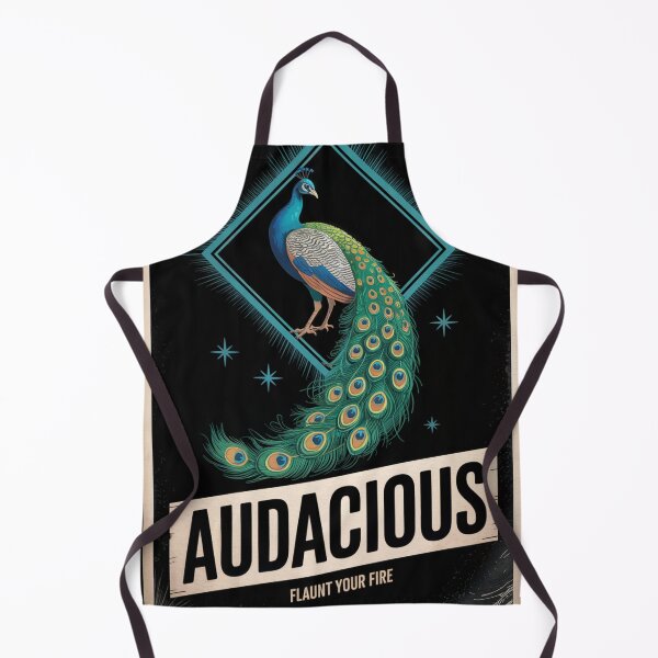 Item preview, Audacious Flaunt Your Fire Peacock designed and sold by ShadowAndSlate.