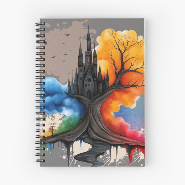 Item preview, Enchanted Castle Tree – Seasons of Fantasy designed and sold by ChenEngEng.