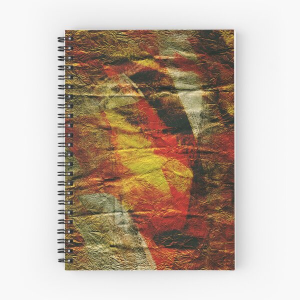 Item preview, Abstract red and Yellow Textures on Paper designed and sold by NickDedidis.