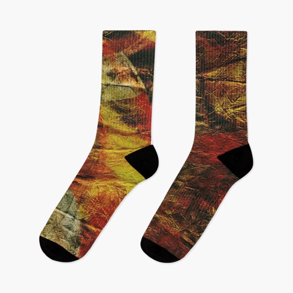 Item preview, Abstract red and Yellow Textures on Paper designed and sold by NickDedidis.