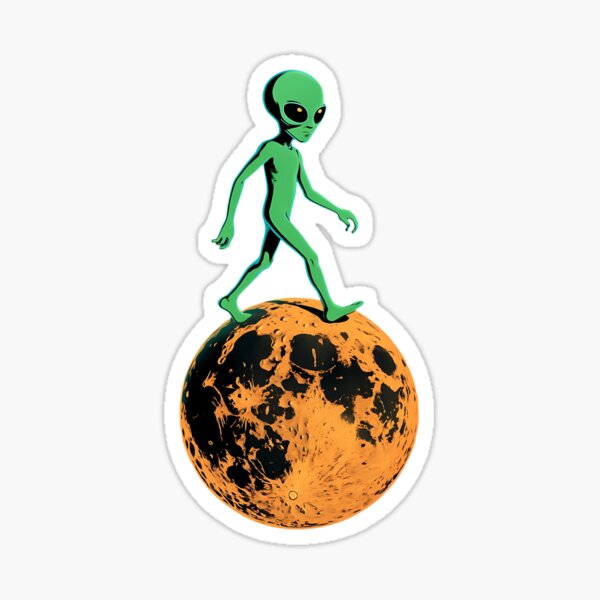 Item preview, Alien Stroll on Mars designed and sold by Sparcus Whiz.
