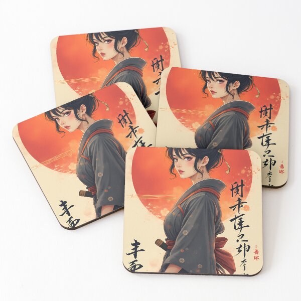 Item preview, Warrior woman - Ronin samurai designed and sold by Danh Style.