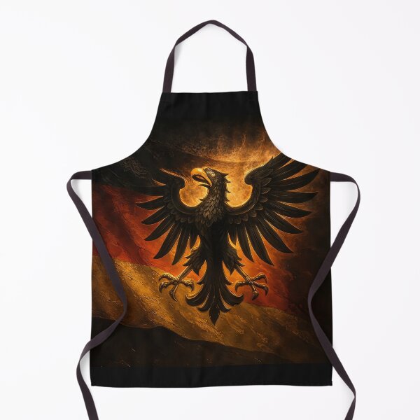 Item preview, Federal eagle above the German flag – epic symbol of national strength designed and sold by Sascha-Heiko.