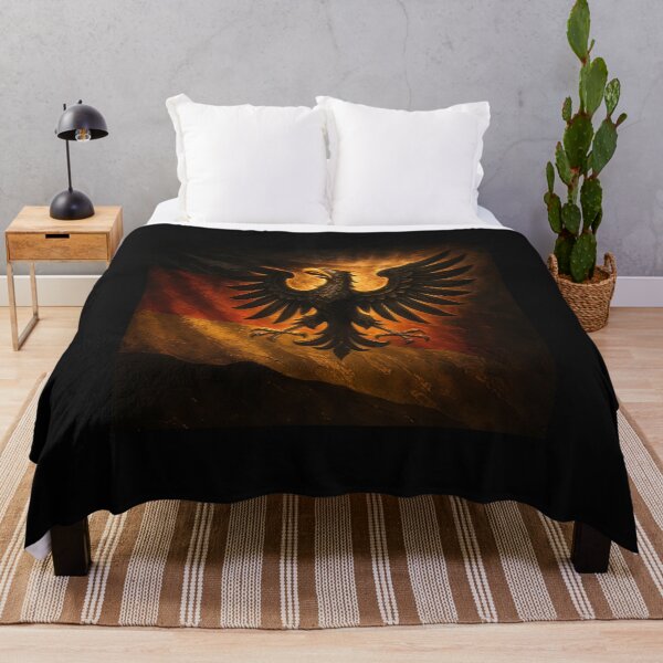 Item preview, Federal eagle above the German flag – epic symbol of national strength designed and sold by Sascha-Heiko.