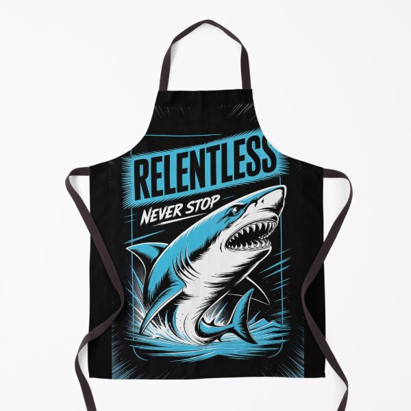 Item preview, Relentless Never Stop Shark designed and sold by ShadowAndSlate.