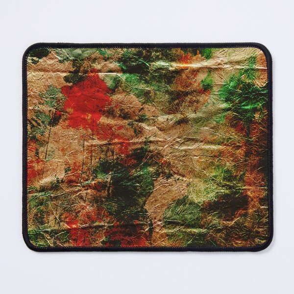 Item preview, Abstract splashes of red and green designed and sold by NickDedidis.