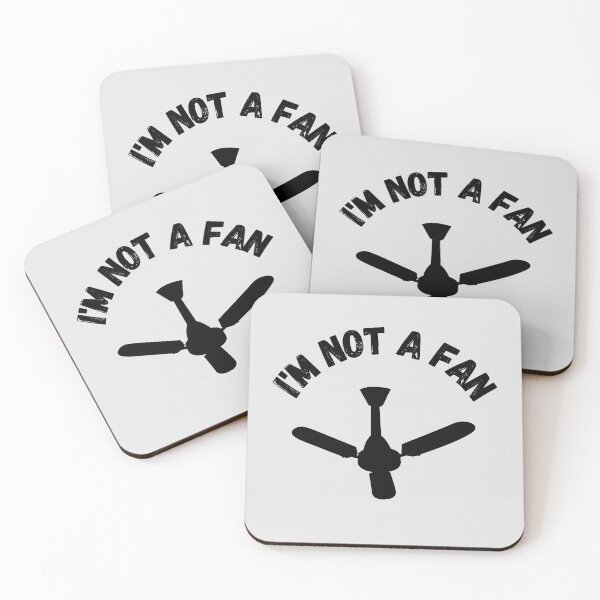 Item preview, I'm Not A Fan designed and sold by thesparkystore.