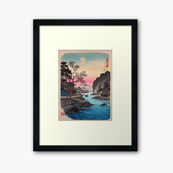 Aperçu de l'œuvre Nature sereine Ukiyo-e créée et vendue par bapupa.