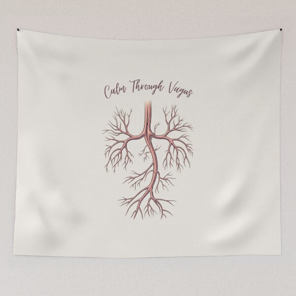 Item preview, Calm Through Vagus designed and sold by musthavewords.