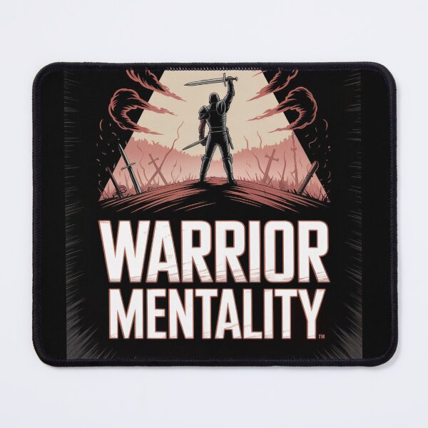 Item preview, Warrior Mentality Rise From Battle designed and sold by ShadowAndSlate.