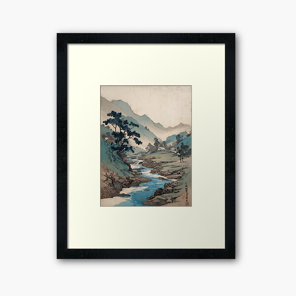 Aperçu de l'œuvre Ukiyo-e de la nature classique créée et vendue par bapupa.