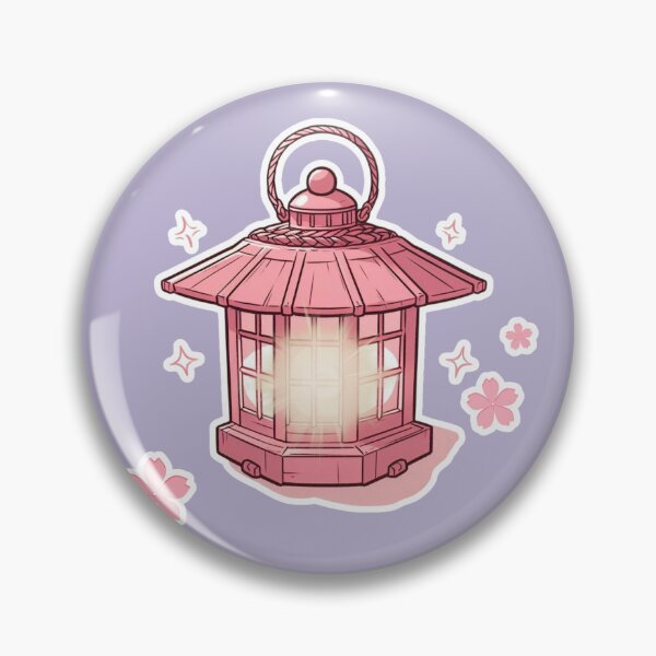 Item preview, Pink Anime Lantern – Kawaii Manga Style | Japanese Festival Light designed and sold by Sugar Wisdom .