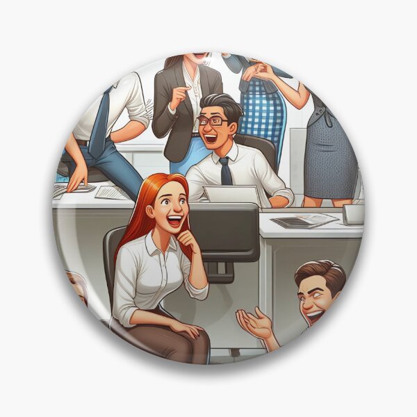 Item preview, Crazy Office Joke  designed and sold by LEGACY-ART.