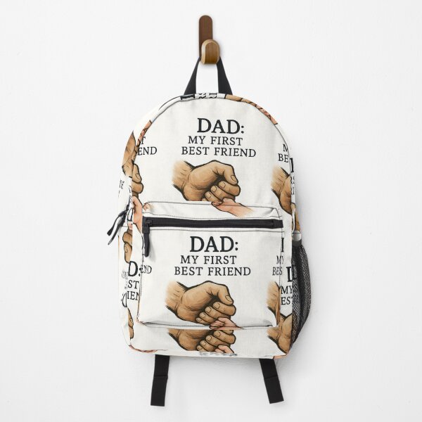 Item preview, Dad: My First Best Friend – Heartfelt Brushstroke Art designed and sold by The-Daily-Drape.