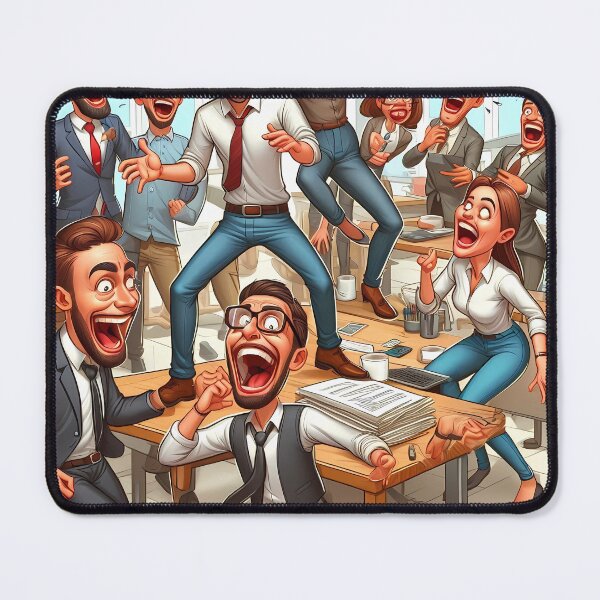 Item preview, The Office Gone Crazy designed and sold by LEGACY-ART.