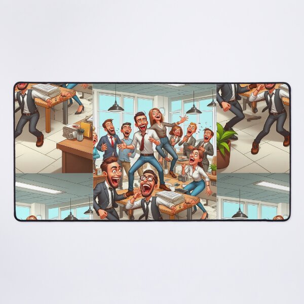 Item preview, The Office Gone Crazy designed and sold by LEGACY-ART.