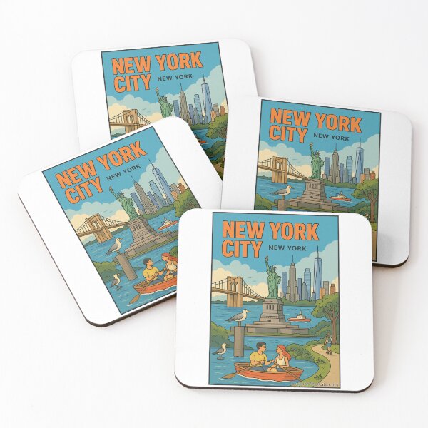 Item preview, New York City – Retro Travel Design designed and sold by Explore That City.