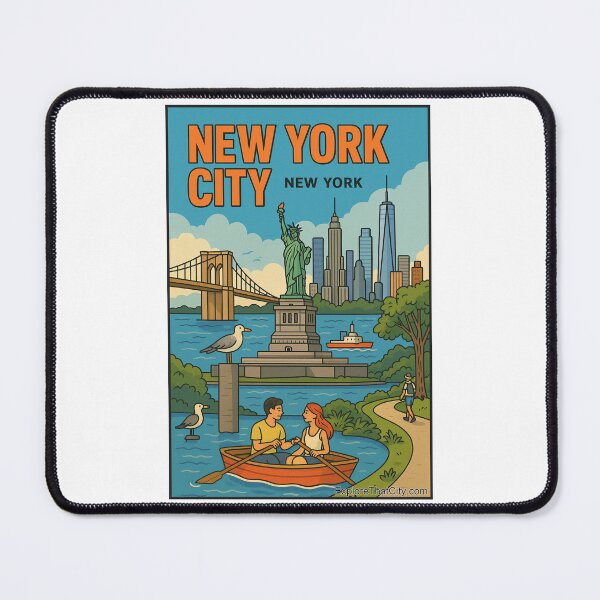 Item preview, New York City – Retro Travel Design designed and sold by Explore That City.