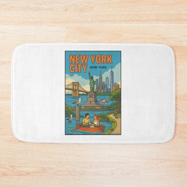 Item preview, New York City – Retro Travel Design designed and sold by Explore That City.