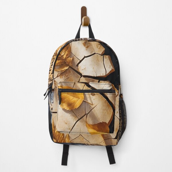 Item preview, Veinbound Leopard – Cracked Earth & Golden Foliage Power by LaLi Designs designed and sold by LaLi-Designs.