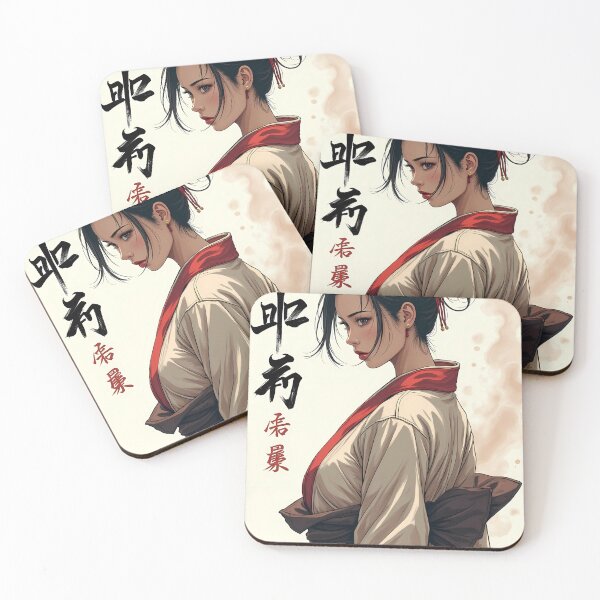 Item preview, Warrior woman - Ronin samurai designed and sold by Danh Style.