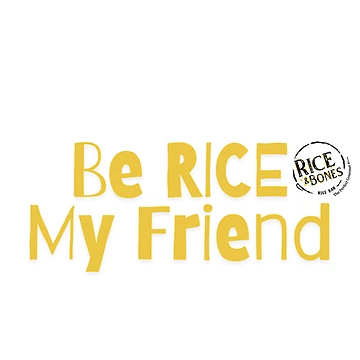 Artwork thumbnail, Be Rice My Friend Blanco by RICE & BONES