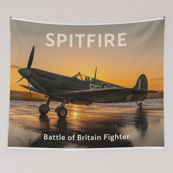 Item preview, Spitfire Postcard No. 4 designed and sold by Skyframe Aviation.