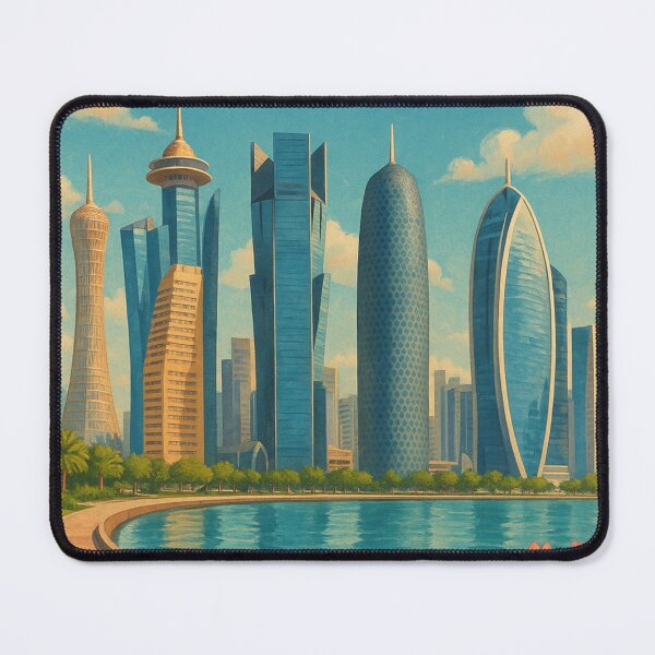 Item preview, Museum of Islamic Art and West Bay, Doha designed and sold by Aryabek.