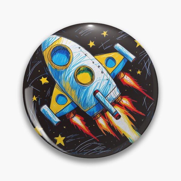 Item preview, Rocket Doodle for little adventurer designed and sold by mancikart.