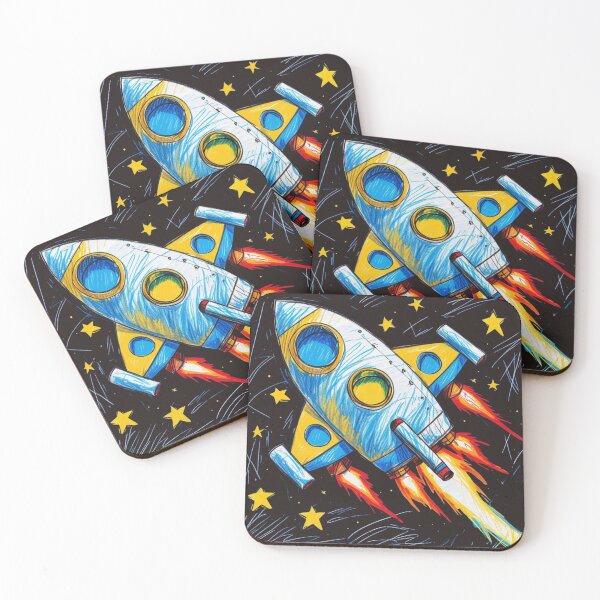 Item preview, Rocket Doodle for little adventurer designed and sold by mancikart.