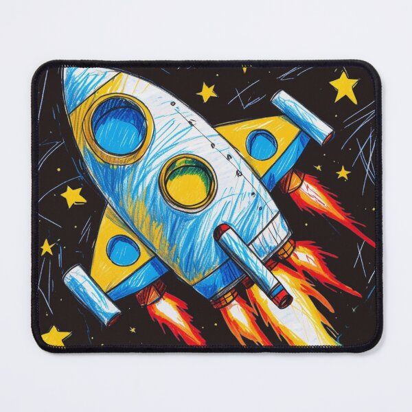Item preview, Rocket Doodle for little adventurer designed and sold by mancikart.